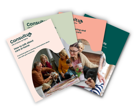 A fan of information guides