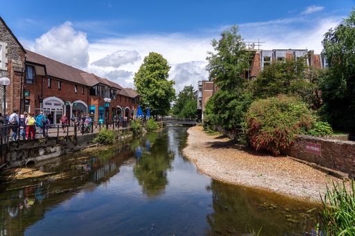 A river in Winchester
