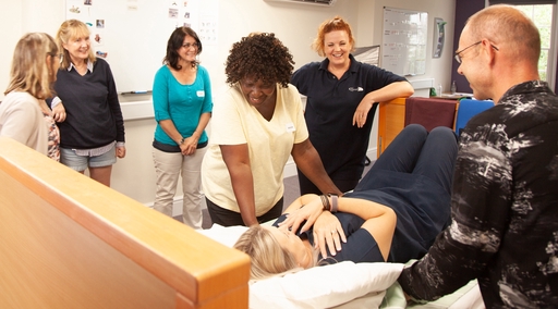 Carer training being conducted at Consultus Care
