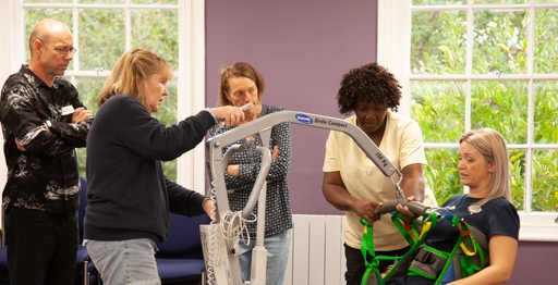 Consultus carer hoist training